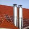 Chimneys made of stainless and galvanized steel