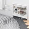 Underfloor heating with a concrete installation system