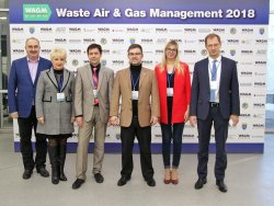 ПАО «АрселорМиттал Кривой Рог представило систему экомониторинга на выставке Waste Air & Gas Management 2018