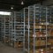 Metal shelving for warehouse