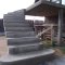 Do-it-yourself outdoor concrete staircase