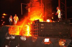 Производство сталелитейных предприятий Китая подскочило на 46% во время праздниников