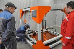 Новый 3D принтер на Череповецком металлургическом комбинате