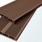 Terrace board made of polymer composite